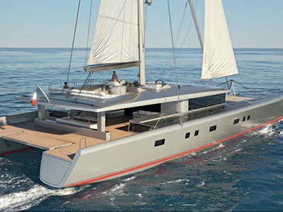 Custom Sail Catamaran for Sale  Van Peteghem - Lauriot Prevost 100 Custom 